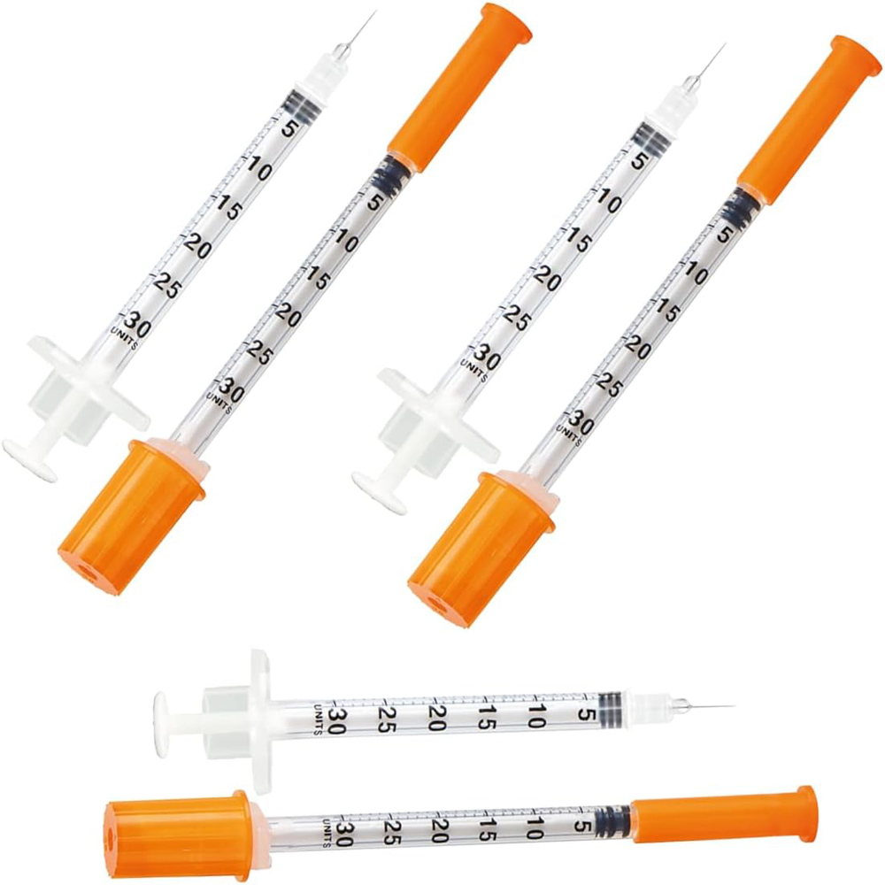 Pet Supplies Vet Clinic - Seringue à insuline stérile de 0.3ml,