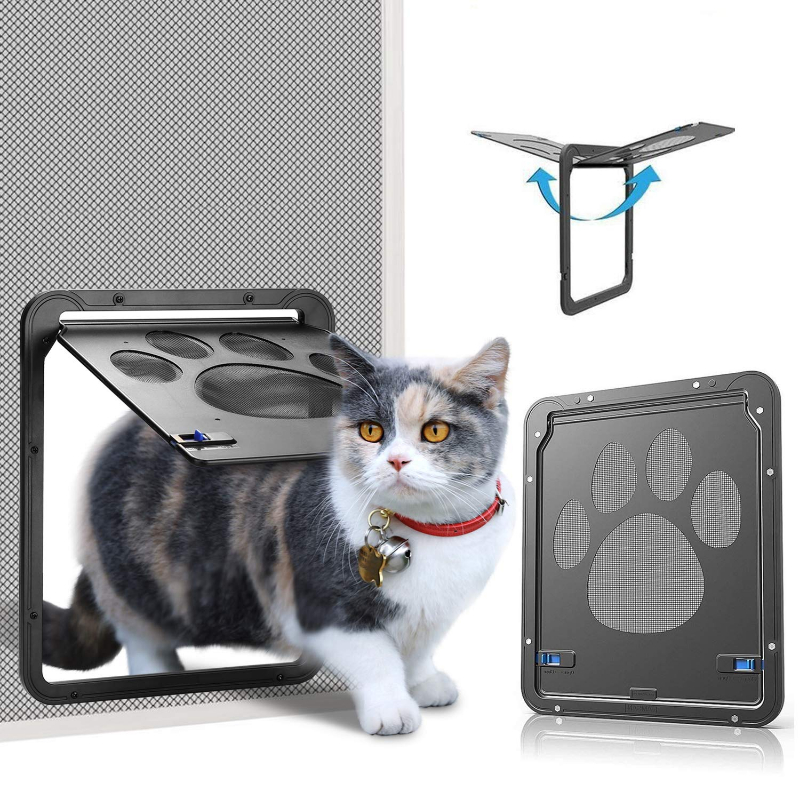 Pet Supplies Online - Écran magnétique verrouillable pour animaux de