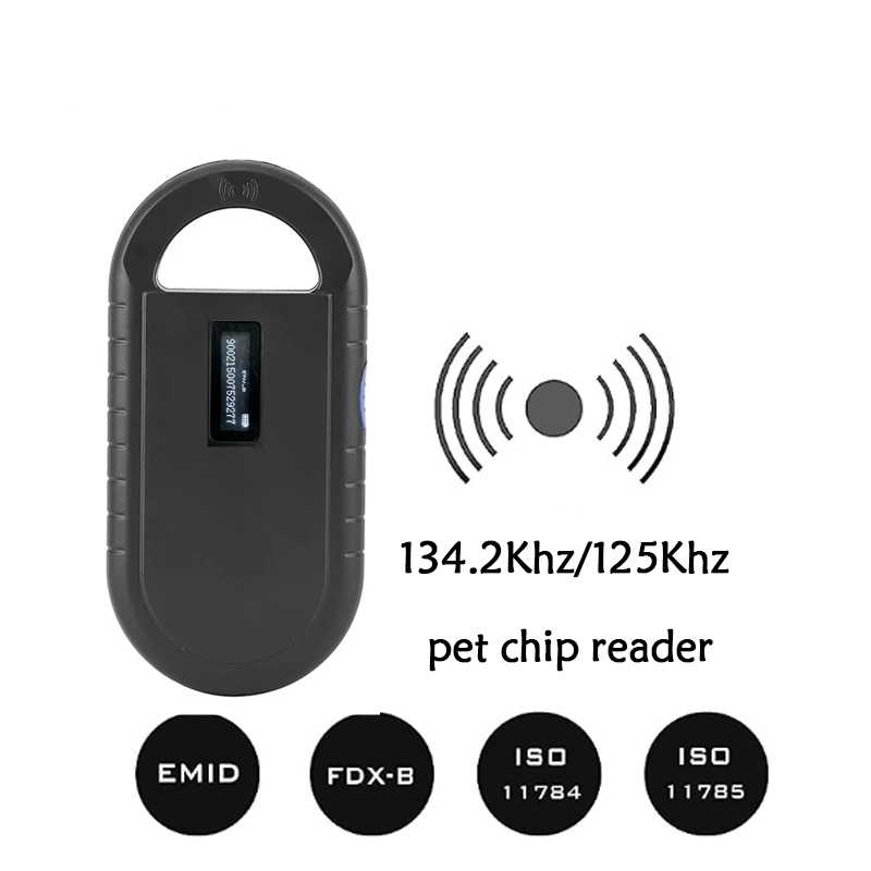Pet Supplies Online - Lecteur d'identification d'animaux de compagnie 134.2Khz,