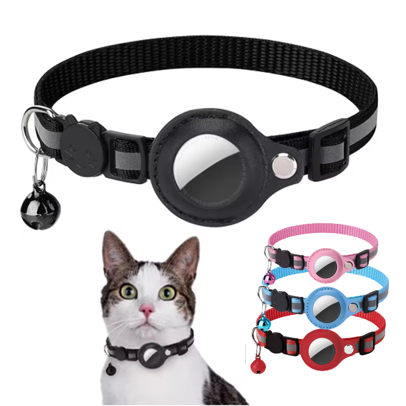 Pet Gps Tracker Collar - Collier anti-perte pour chat avec étui